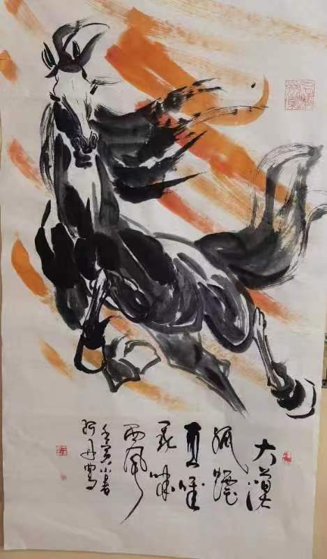 【雅诗总会】心境出丹青笔墨写从容——著名书画篆刻家王建明作品欣赏(图11)