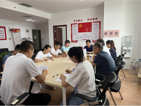 党旗红似火 党建放异彩——济南高新区齐鲁软件园中铁财智片区党建工作