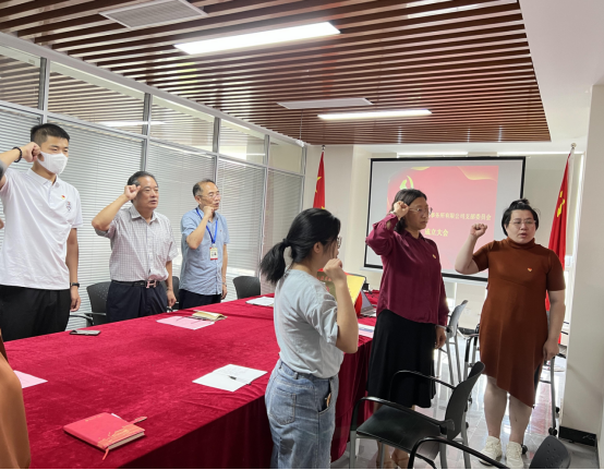 党旗红似火 党建放异彩——济南高新区齐鲁软件园中铁财智片区党建工作（图3）