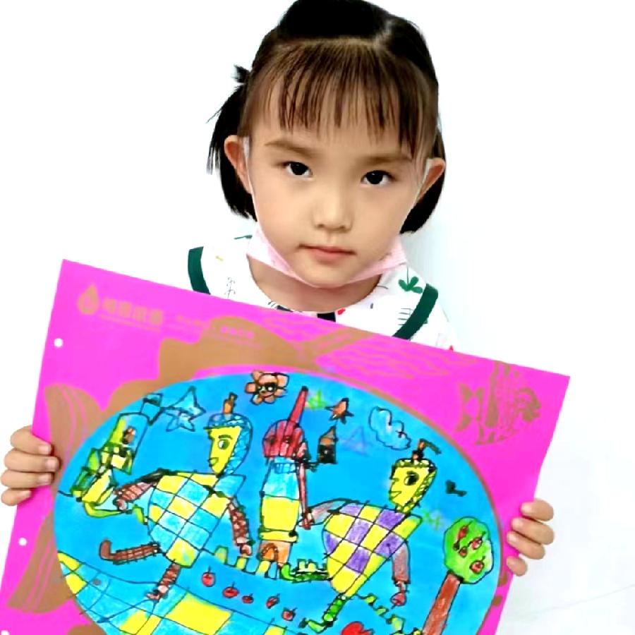 寻美井陉•同心筑梦｜儿童画《秋彤日记》｜画/谷秋彤（图3）