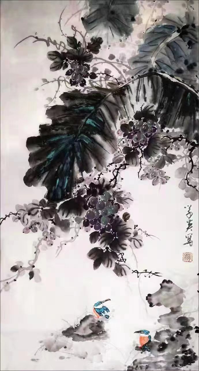 中国文苑海内外书画专刊（2022年第5期）邓学英（澳大利亚）专辑（图6）