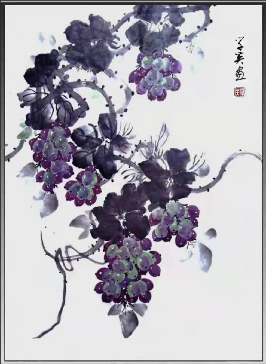 中国文苑海内外书画专刊（2022年第5期）邓学英（澳大利亚）专辑（图16）