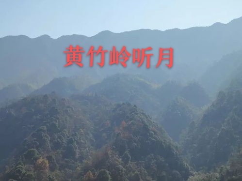 贺书文:黄竹岭听月