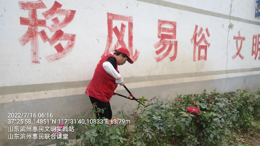 创建美丽乡村 志愿者在行动（图2）