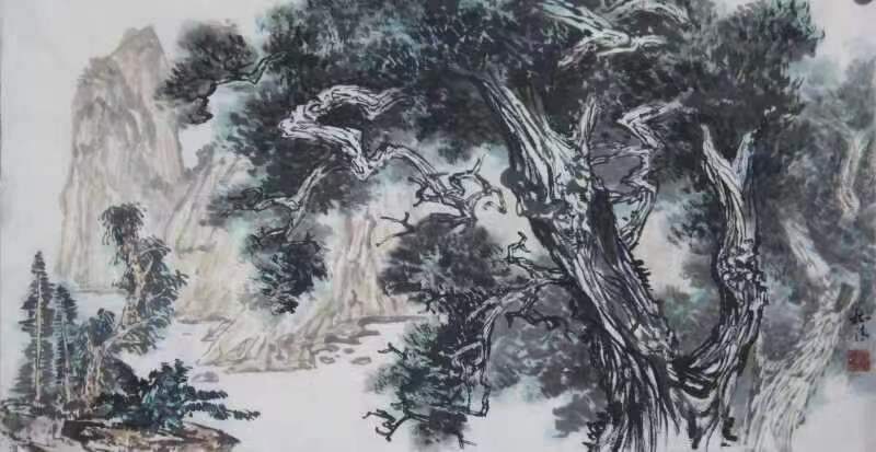 中国文苑海内外书画专刊（2022年第6期）（图21）