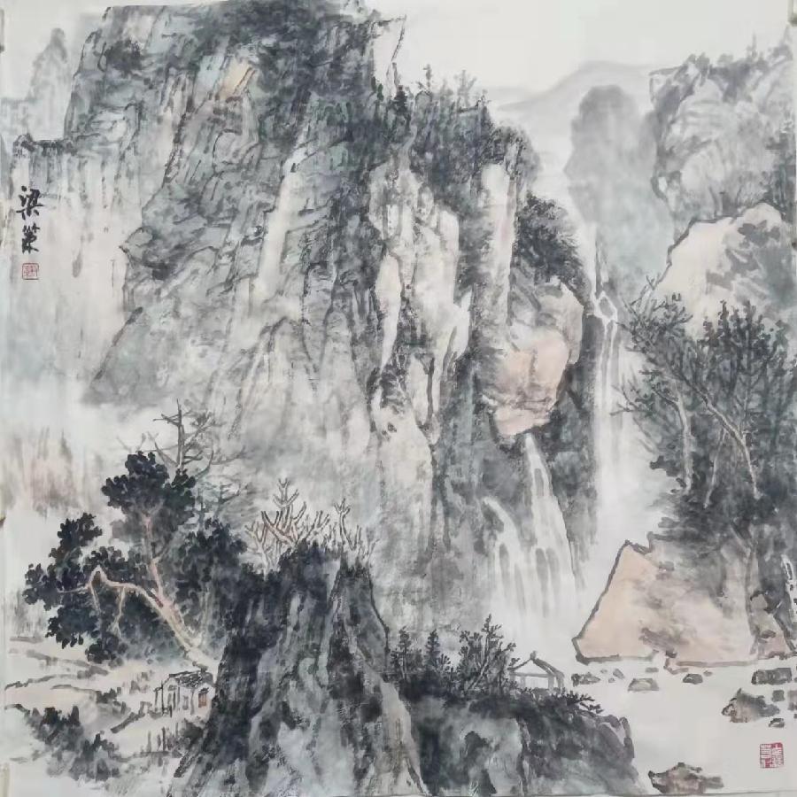 中国文苑海内外书画专刊（2022年第6期）（图29）
