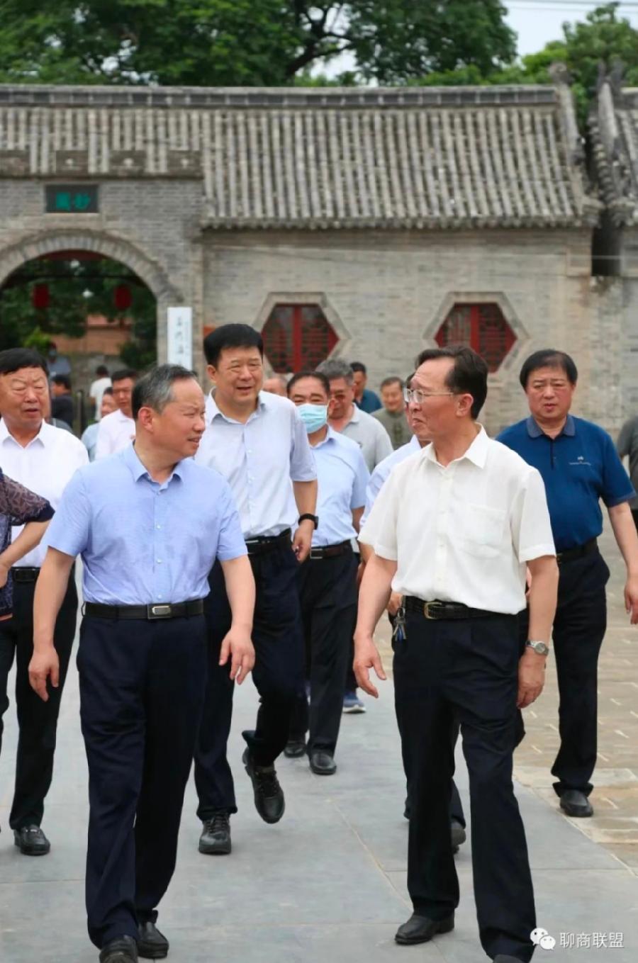 【文旅聊城】聊城市古韵运河经济文化研究中心赴临清调研(图2)