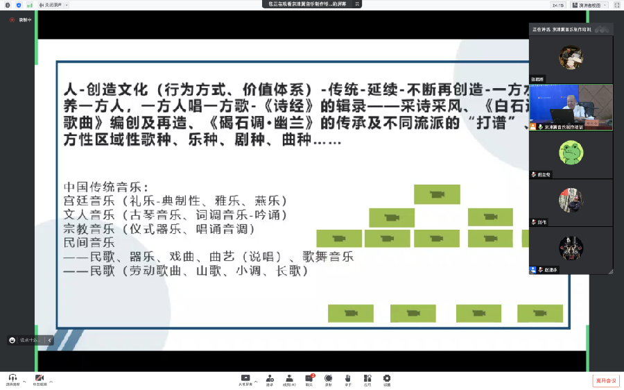 沐浴在传统音乐海洋中再造时代经典 | 郑长铃教授课堂札记 | 精彩课程回顾(七)(图9)