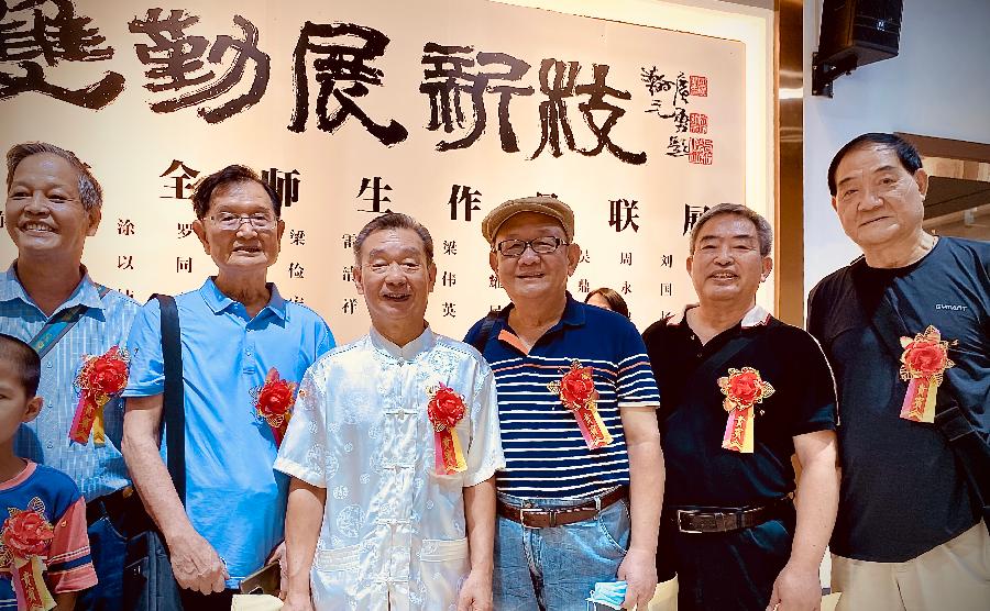 双勤展新枝,喜迎二十大——姚永全师生作品联展在广州文化公园隆重开幕 都市头条岭南作家主编(图11)