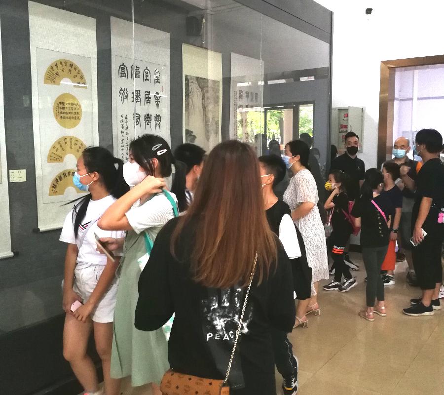双勤展新枝,喜迎二十大——姚永全师生作品联展在广州文化公园隆重开幕 都市头条岭南作家主编(图16)