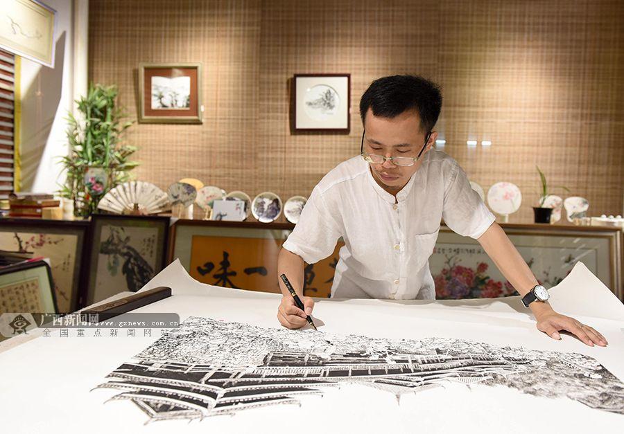 马国斌钢笔画欣赏(5)(图3)