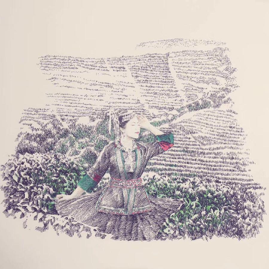 马国斌钢笔画欣赏(5)(图10)