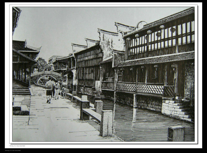 马国斌钢笔画欣赏(5)(图41)