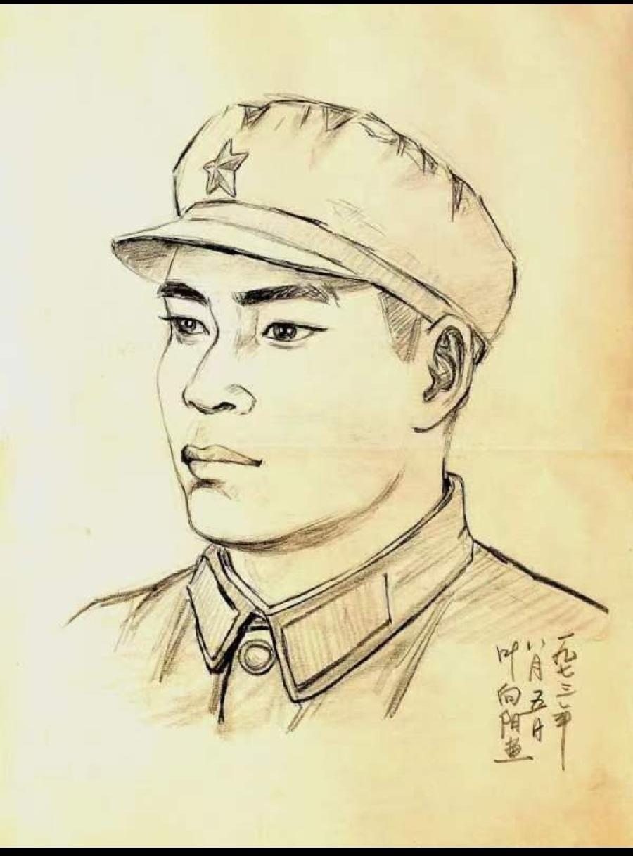 纪念建军97周年专题||著名军旅书画家叶向阳老师书画作品鉴赏||陕甘青藏头条（图30）