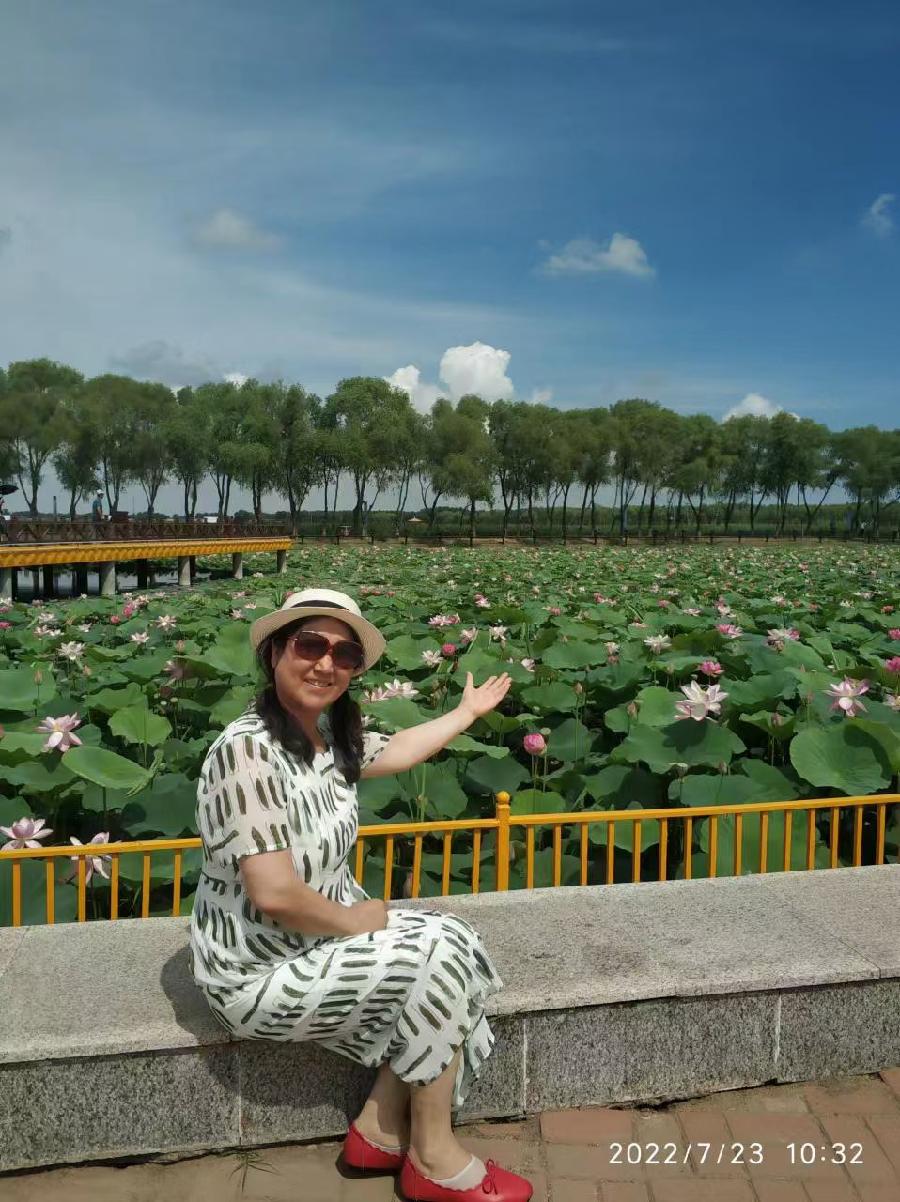杨淑芬:肇源赏菏(图9)