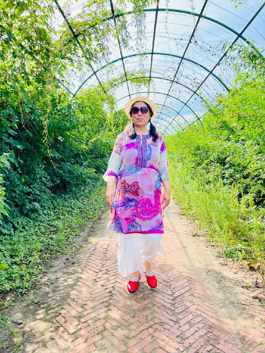 杨淑芬:肇源赏菏(图11)