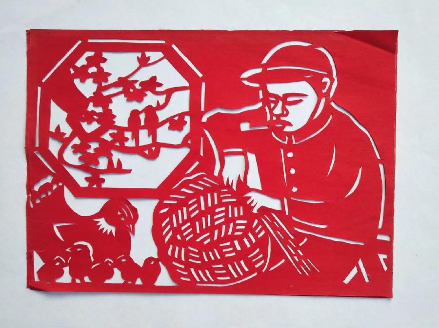 江山(黑龙江)诗歌剪纸小辑〖冰心文化传媒〗主编 冰心(图6)