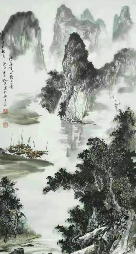 中国文苑海内外书画专刊(2022年第7期)雷树清(新西兰)专辑(图18)