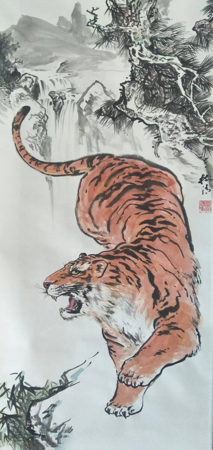 中国文苑海内外书画专刊(2022年第7期)雷树清(新西兰)专辑(图24)