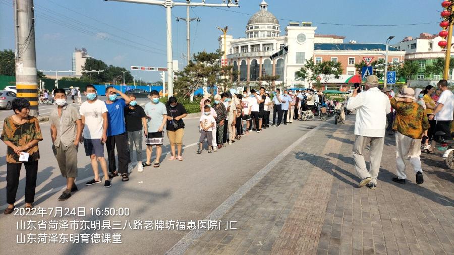 志愿助力全员核检 无私奉献永不言弃（图2）