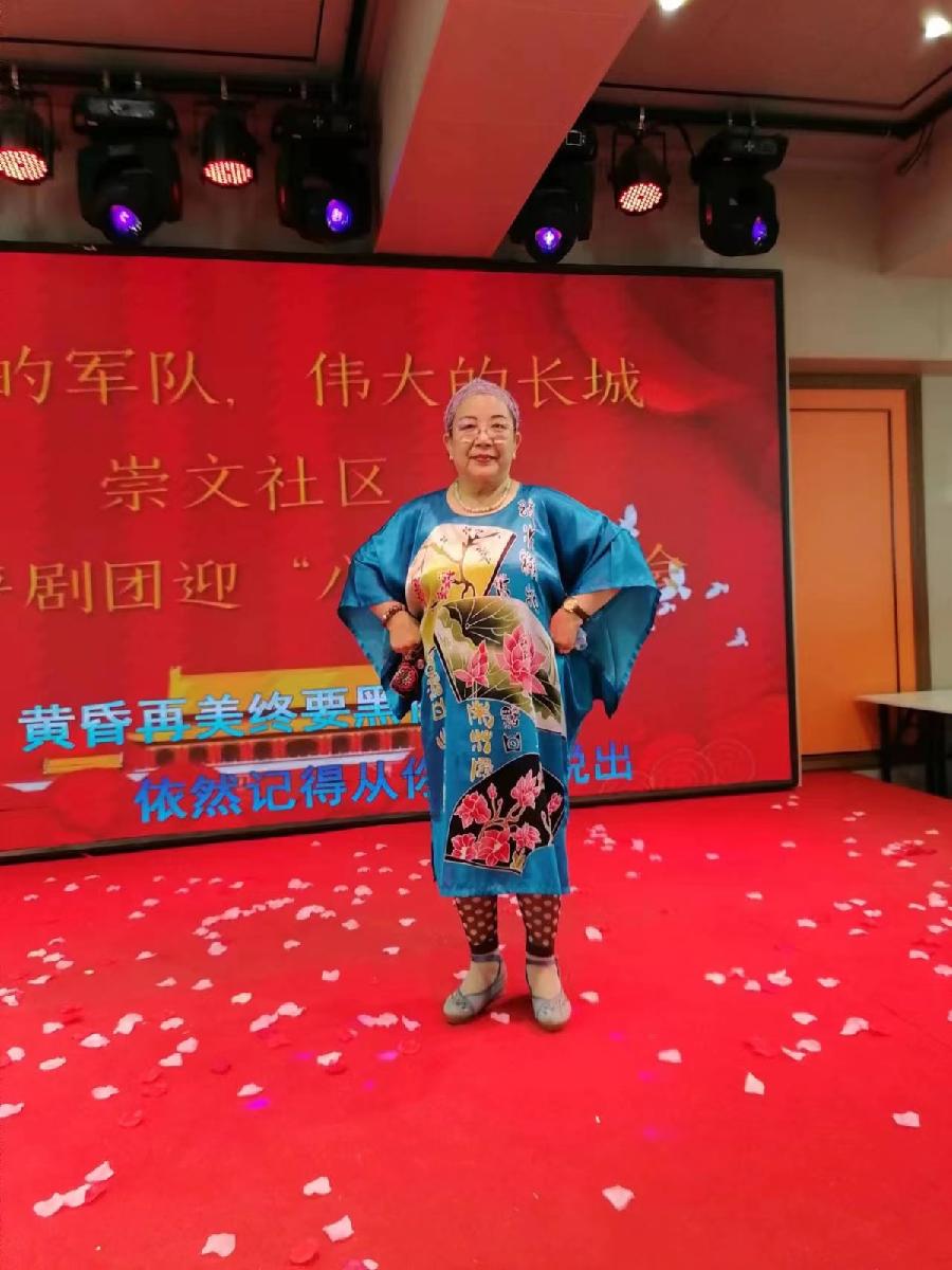 崇文社区雨花评剧团八一联欢隆重谢幕（图38）