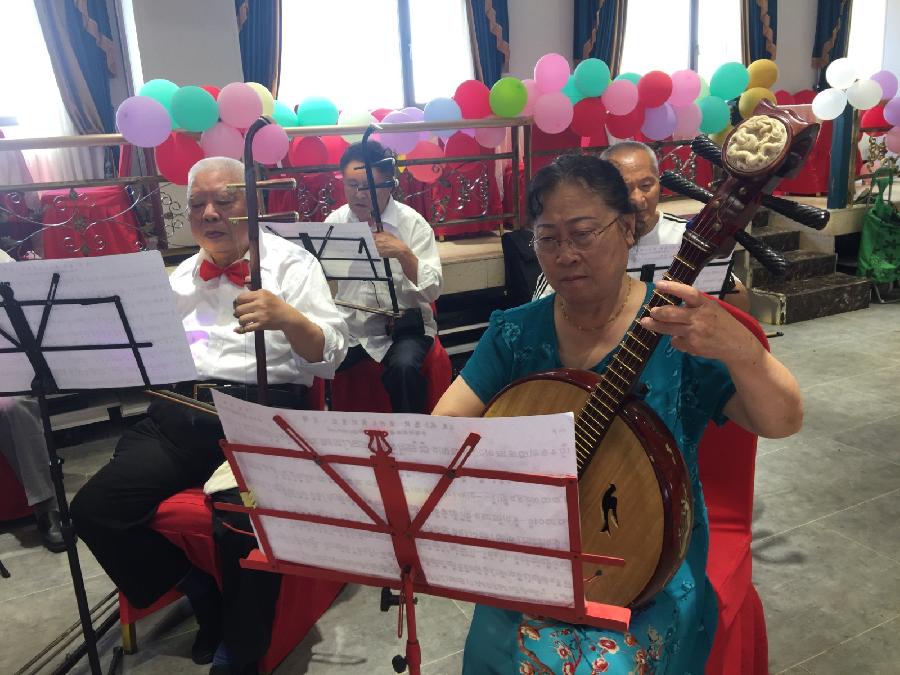 崇文社区雨花评剧团八一联欢隆重谢幕（图14）