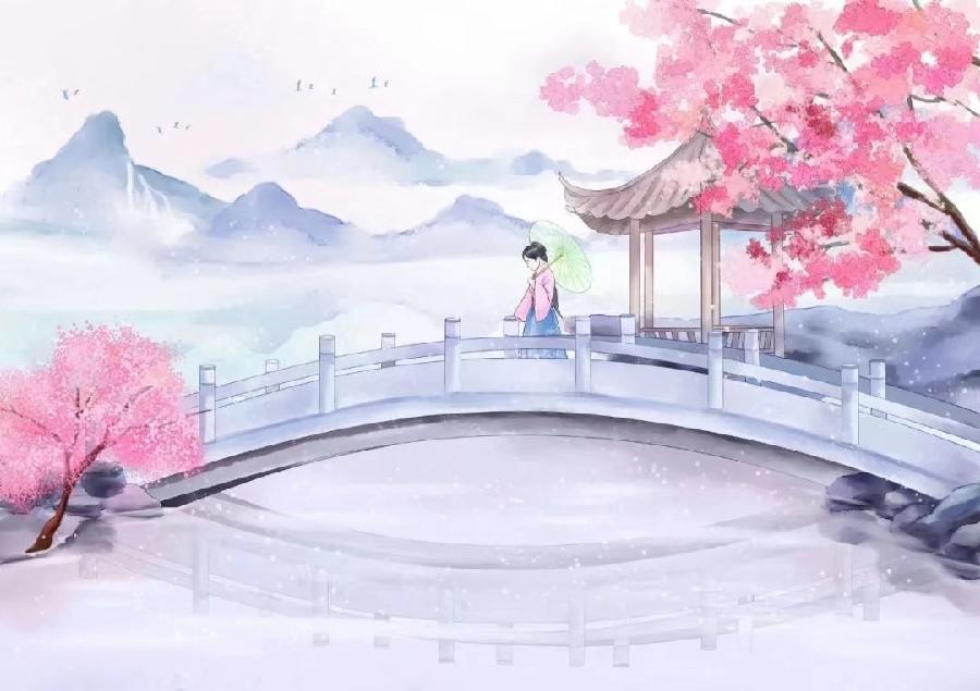 音画欣赏《临江仙·石桥会》作者/胡焕新 主播/苏恭 审核/庆福 编辑/胡琴