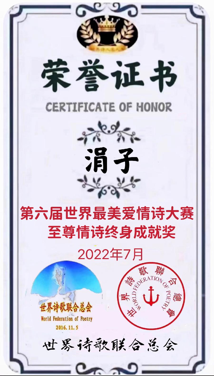🌹【第六届世界最美爱情诗大赛】获奖诗人【世界诗人名人展】特稿🌏（图25）
