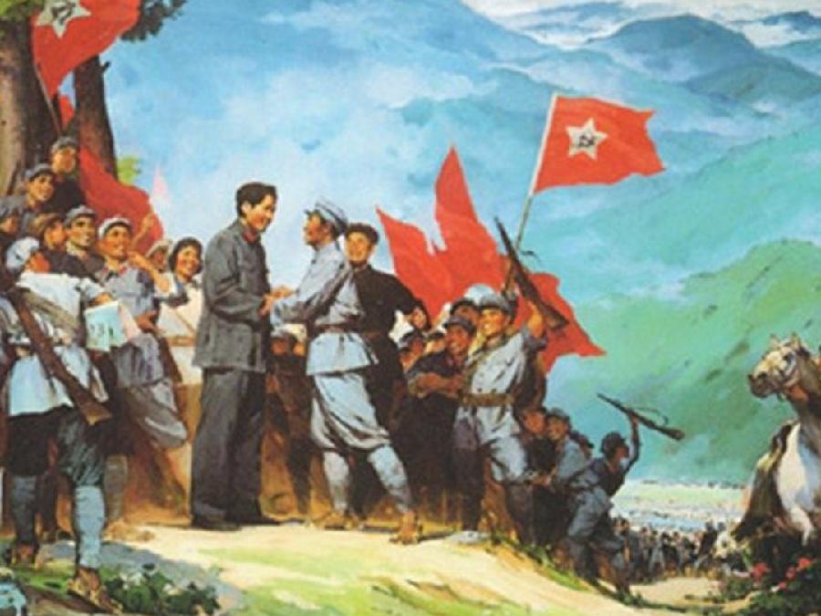 【建军节咏中国人民解放军『叠韵六首』】作者/李坚(桂林)（图3）