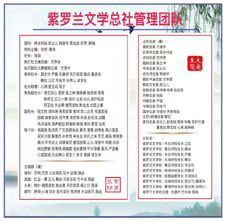 【紫罗兰文学社-黄海诗社】都刊 011期 || 吾爱戍边情入梦 神州召唤自争先(图19)