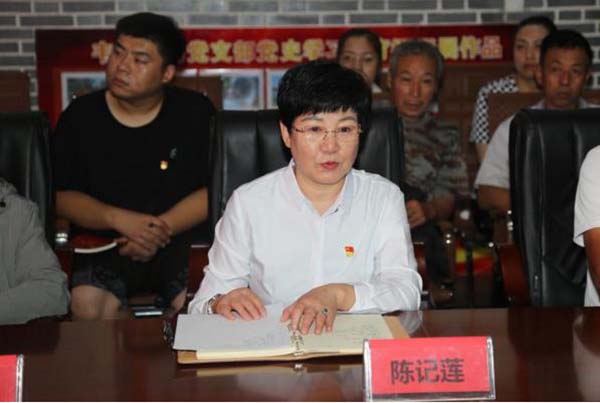 初心如磐 征途如虹 ——中共交口县韦禾农业发展有限公司党支部召开“八•一” 建军节座谈会（图2）