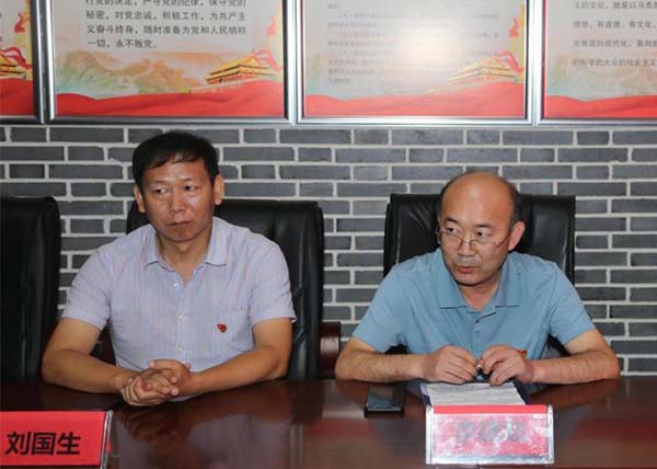 初心如磐 征途如虹 ——中共交口县韦禾农业发展有限公司党支部召开“八•一” 建军节座谈会（图3）