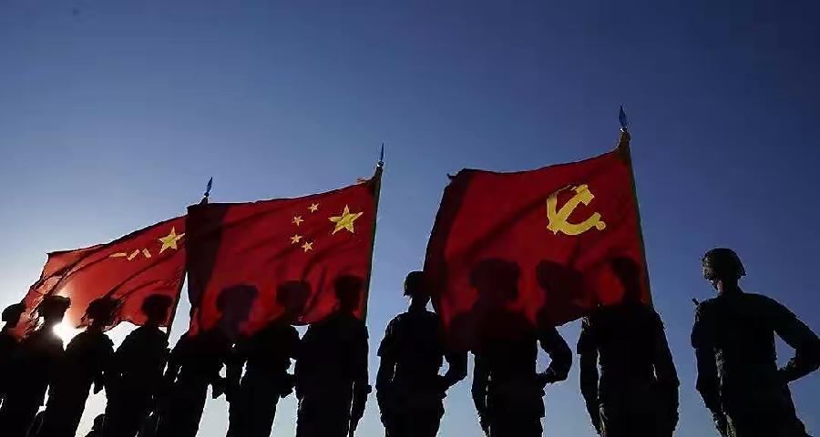 【新诗大观】保卫祖国万众一心||文/刘海生(图2)