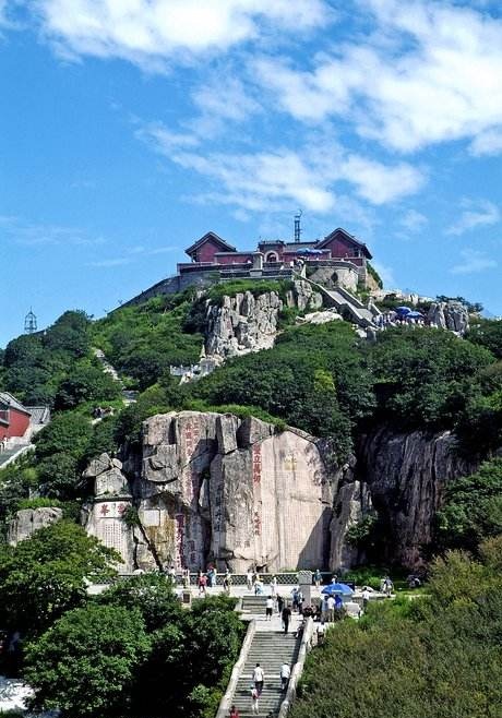 明月吟秋作品专栏【七律】·中国四大名山(一)泰山(八庚) 文/康宗生(图5)