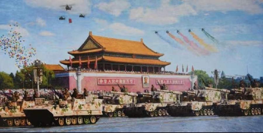 21位艺术名家倾情演绎“建军95周年”书画精品展||陕甘青藏头条（图9）