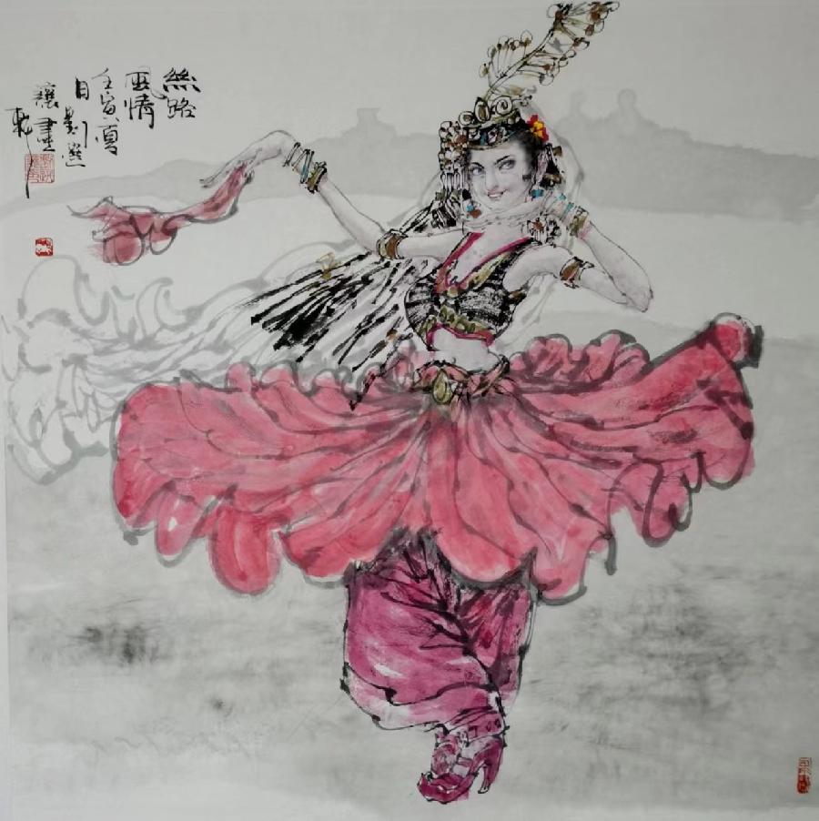 21位艺术名家倾情演绎“建军95周年”书画精品展||陕甘青藏头条（图22）