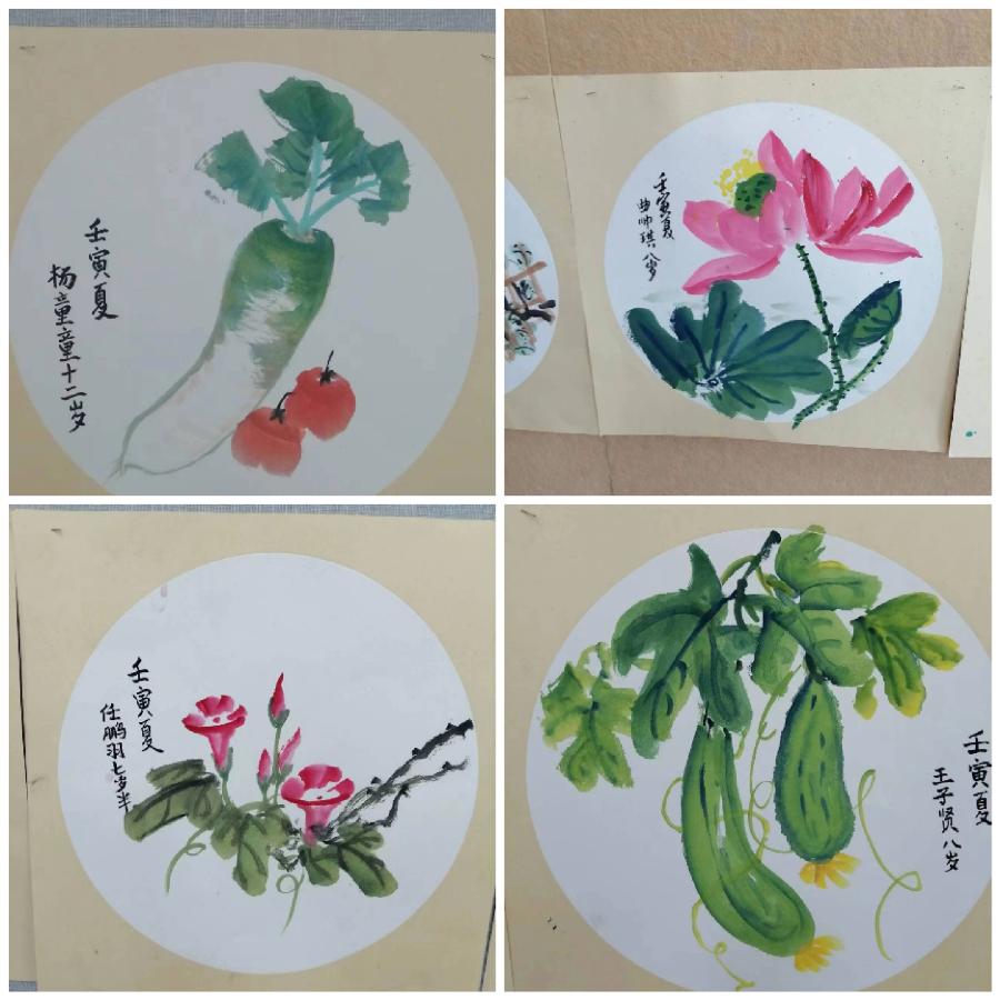 喜迎二十大 关爱青少年 偃师区老年书画家协会文艺志愿者在行动（图2）