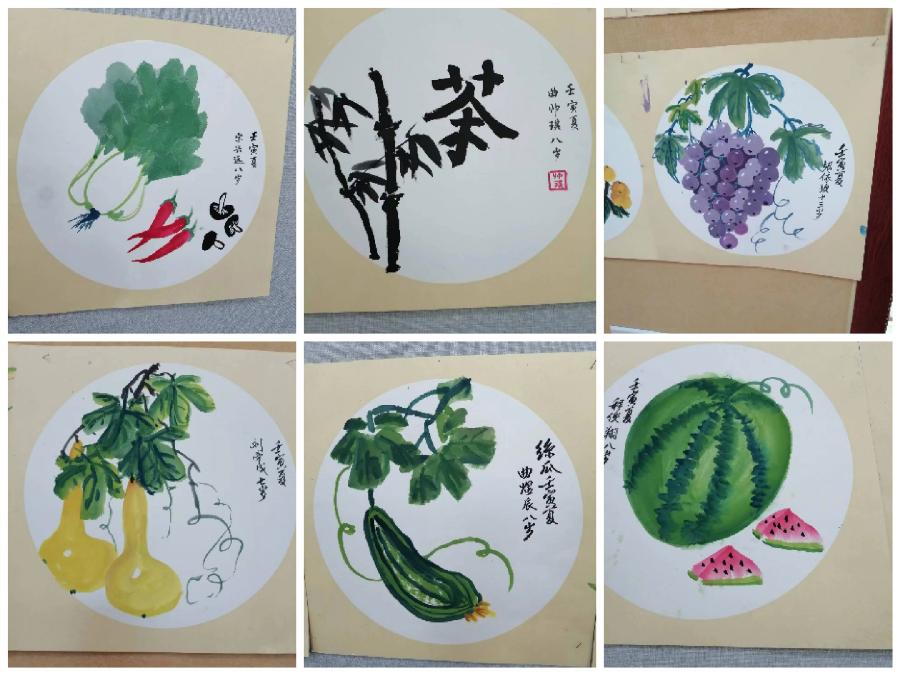 喜迎二十大 关爱青少年 偃师区老年书画家协会文艺志愿者在行动（图3）