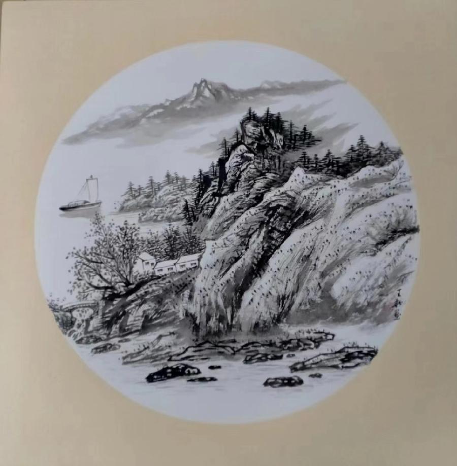 【雅诗总会】山海云涛入境来——著名山水画家王和作品欣赏（图2）