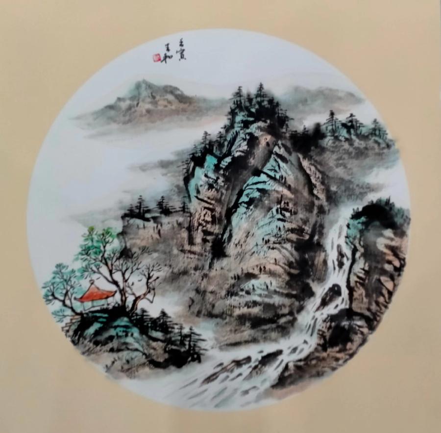 【雅诗总会】山海云涛入境来——著名山水画家王和作品欣赏（图10）