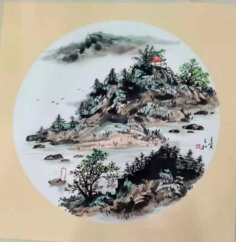 【雅诗总会】山海云涛入境来——著名山水画家王和作品欣赏（图8）