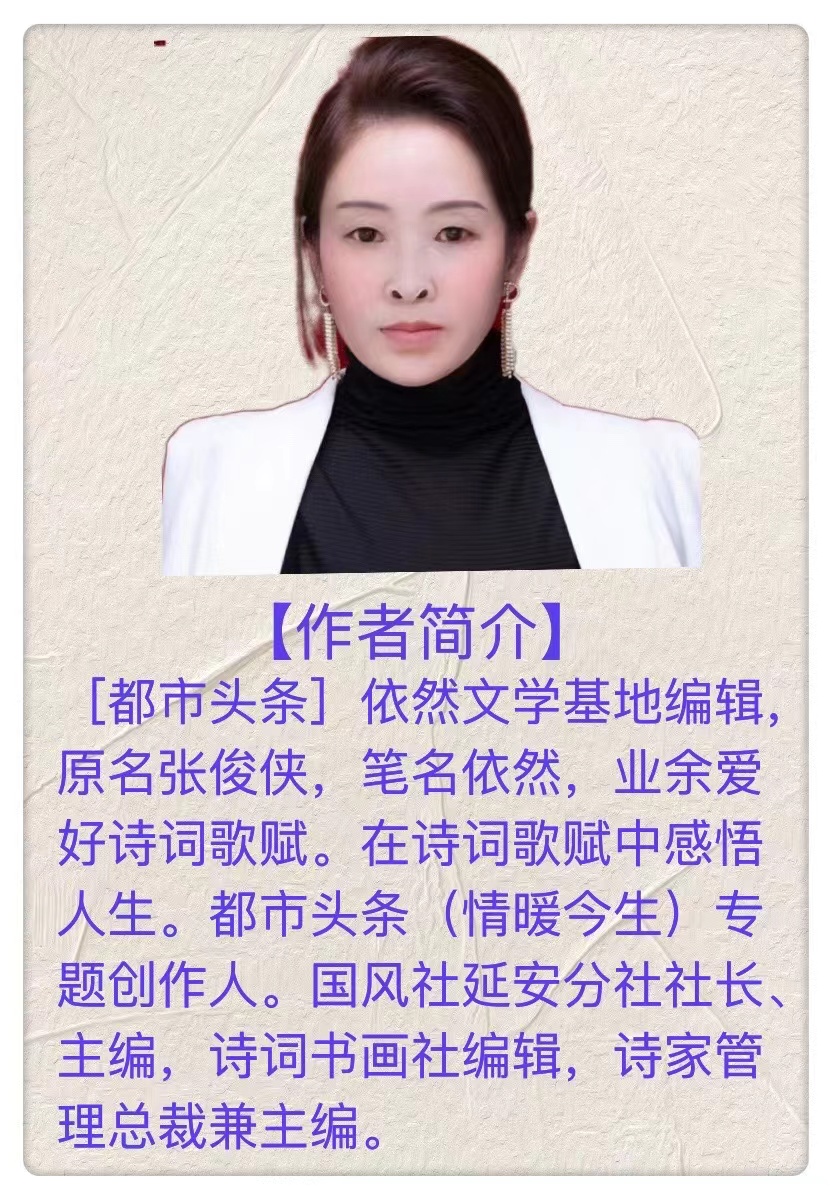 七律·乡夜静思文/依然（图4）