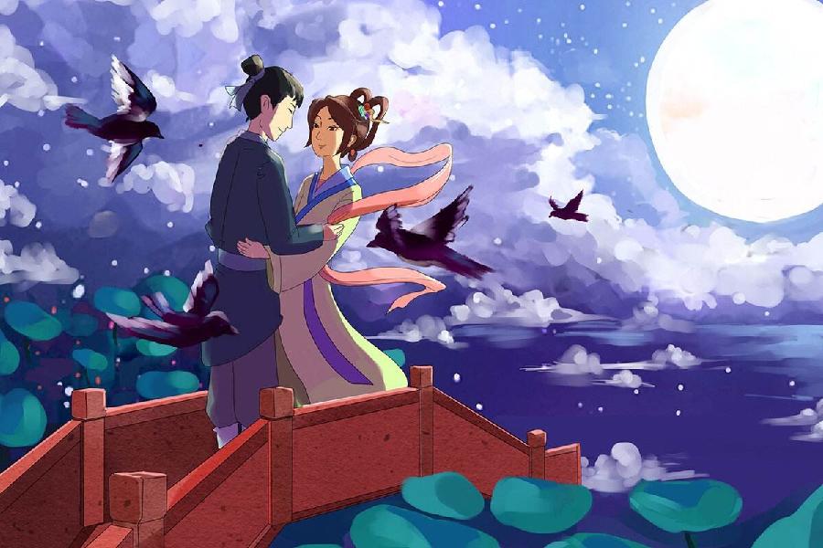 【蓝天诗社】211期 《七夕》特刊(图10)