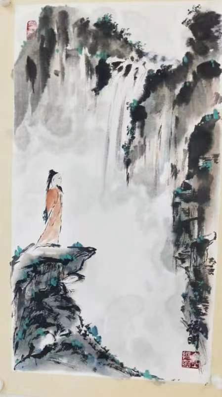 【雅诗总会】清新隽永写出旷朗的意境——著名画家金振明作品欣赏(图7)