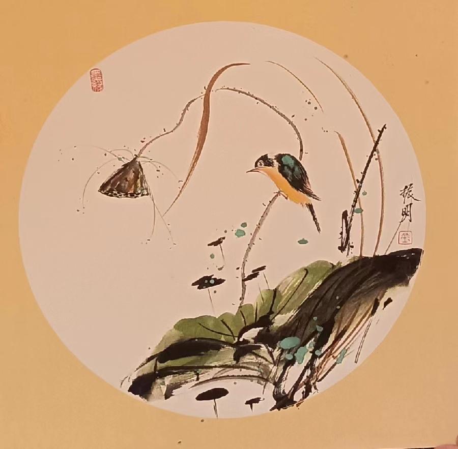 【雅诗总会】清新隽永写出旷朗的意境——著名画家金振明作品欣赏(图6)