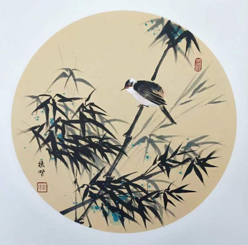 【雅诗总会】清新隽永写出旷朗的意境——著名画家金振明作品欣赏(图9)