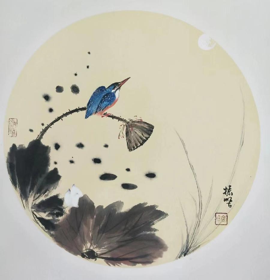 【雅诗总会】清新隽永写出旷朗的意境——著名画家金振明作品欣赏(图15)