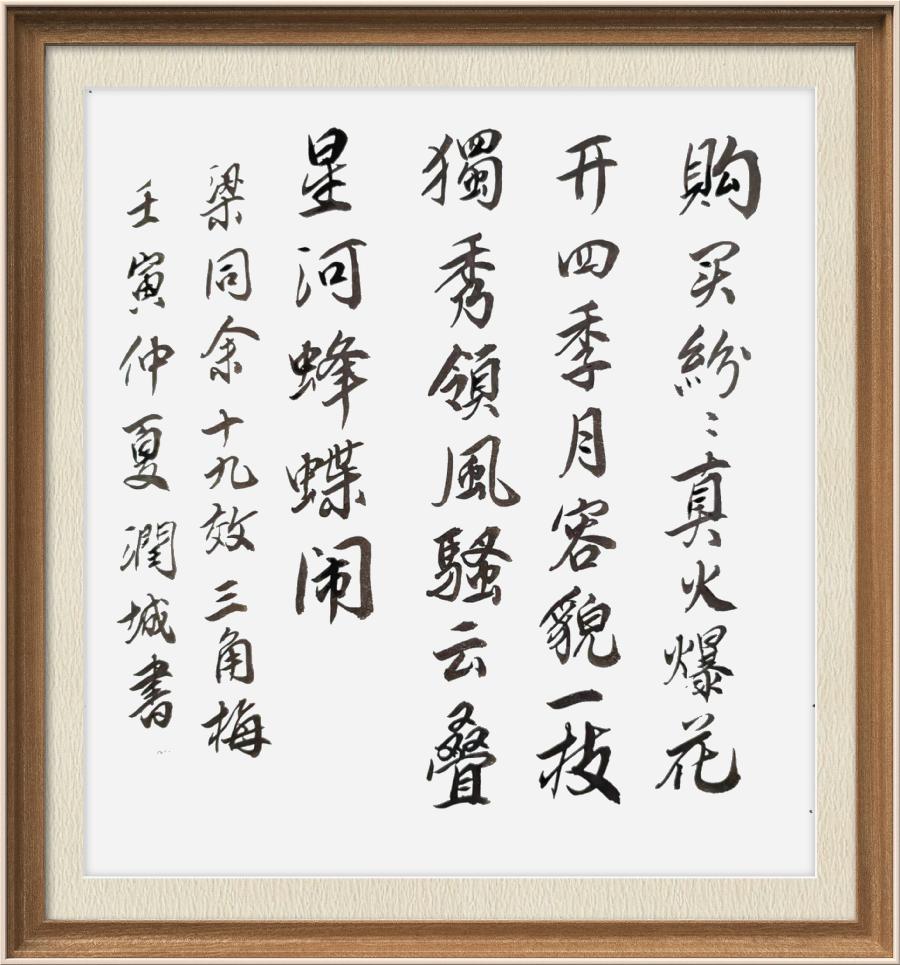 星火诗社九十二期梁同余个人专辑《百花争艳,百韵同辉》(图160)