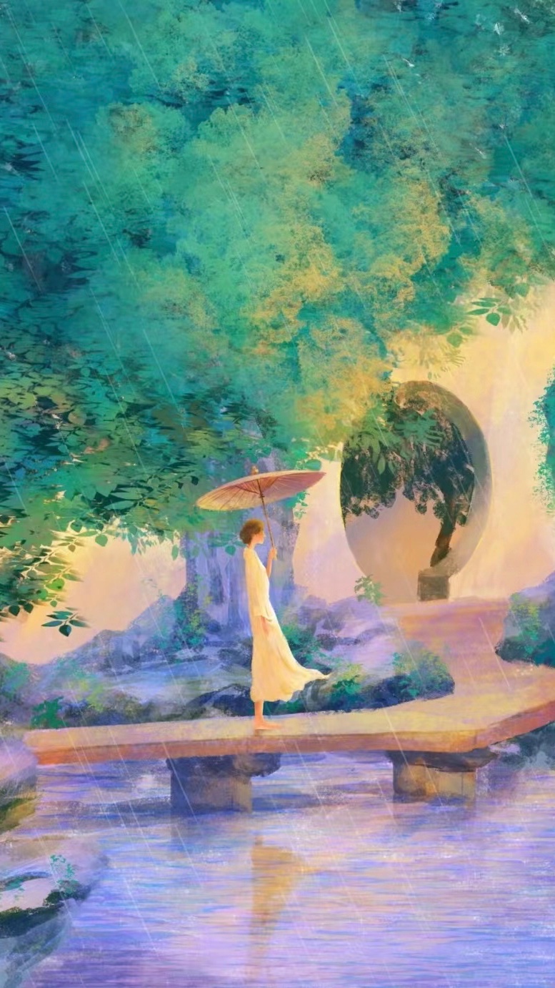 【诗词中国】精品佳作《油纸伞》作者：杨齐（图5）