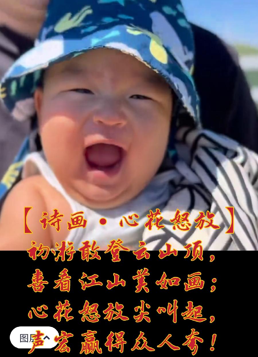 【诗画•宝娃写意】十首（图6）